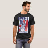 Kamala Harris 2024 - für die Menschen T-Shirt (Vorne ganz)