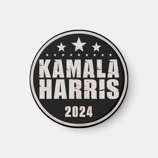 Kamala Harris 2024 für die Präsidentschaftswahl Magnet (Vorne)