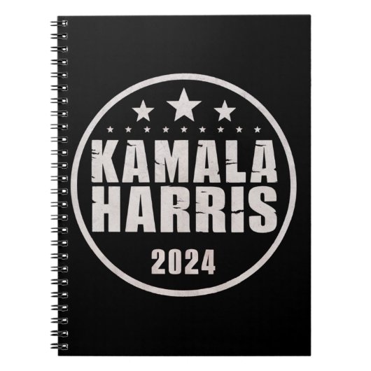 Kamala Harris 2024 für die Präsidentschaftswahl Notizblock (Vorderseite)
