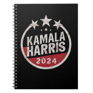Kamala Harris 2024 für die Präsidentschaftswahl Notizblock