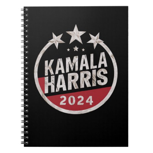 Kamala Harris 2024 für die Präsidentschaftswahl Notizblock (Vorderseite)