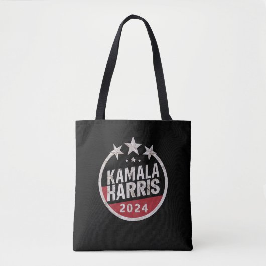 Kamala Harris 2024 für die Präsidentschaftswahl Tasche (Vorderseite)