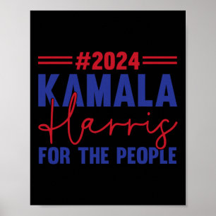 Kamala Harris 2024 für die Volkswahl 2024 Poster