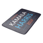 Kamala Harris 2024 für Präsident Badematte (Schrägansicht)