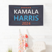 Kamala Harris 2024 für Präsident Banner (Insitu)