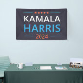 Kamala Harris 2024 für Präsident Banner (Messeveranstaltung)