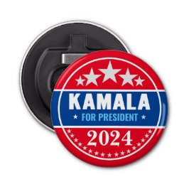 Kamala Harris 2024 für Präsident Flaschenöffner