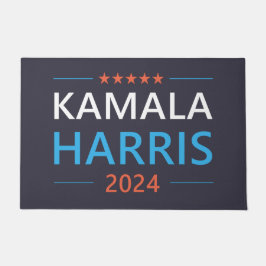 Kamala Harris 2024 für Präsident Fußmatte