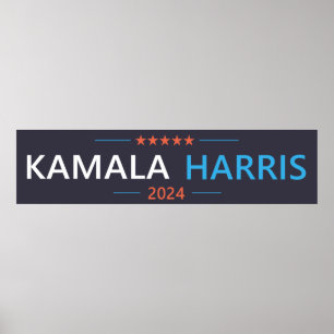 Kamala Harris 2024 für Präsident Poster