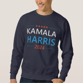 Kamala Harris 2024 für Präsident Sweatshirt