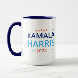 Kamala Harris 2024 für Präsident Tasse