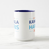 Kamala Harris 2024 für Präsident Tasse (Zentrum)