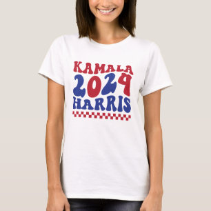 Kamala Harris 2024 für Präsidentschaftskampagne T-Shirt