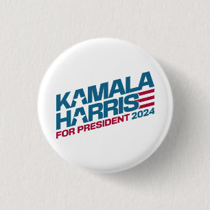 Kamala Harris 2024 für Präsidentschaftswahlkampagn Button