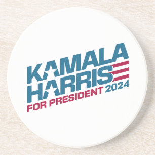 Kamala Harris 2024 für Präsidentschaftswahlkampagn Getränkeuntersetzer