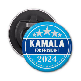 Kamala Harris 2024 für President Bottle Opener Flaschenöffner