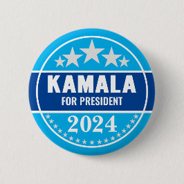 Kamala Harris 2024 für President Button