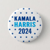 Kamala Harris 2024 für President Button (Vorderseite)