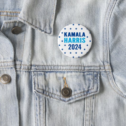 Kamala Harris 2024 für President Button (Beispiel)
