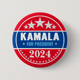 Kamala Harris 2024 für President Button