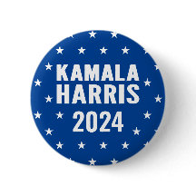 Kamala Harris 2024 für President Button