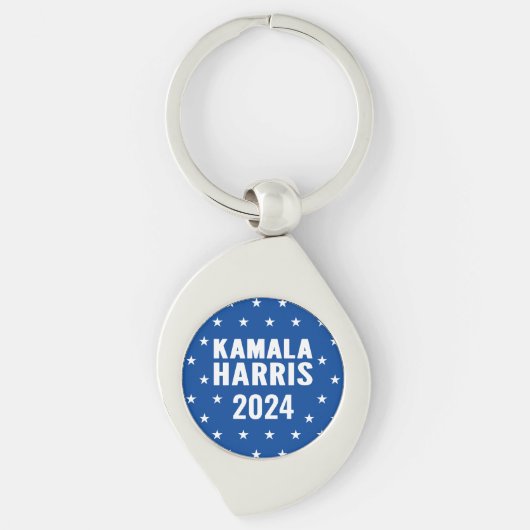 Kamala Harris 2024 für President Button Schlüsselanhänger (Vorderseite)