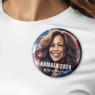 Kamala Harris 2024 geht nicht zurück zur grafische Button