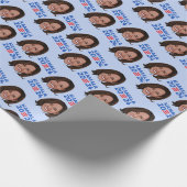 Kamala Harris 2024 Geschenkpapier (Ecke)