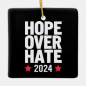 Kamala Harris 2024 Hass-Präsident Keramikornament (Vorderseite)