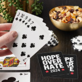 Kamala Harris 2024 Hass-Präsident Spielkarten (In Situ)