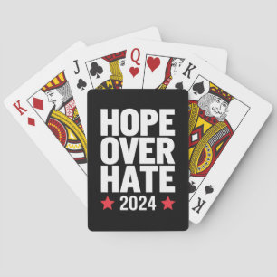 Kamala Harris 2024 Hass-Präsident Spielkarten