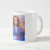 KAMALA HARRIS 2024 Jumbo-Tasse (Vorderseite Rechts)
