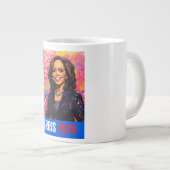 KAMALA HARRIS 2024 Jumbo-Tasse (Vorderseite Rechts)