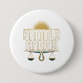 Kamala Harris 2024 Kampagne Button (Vorderseite)