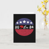 Kamala Harris 2024 Karte (Gelbe Blume)