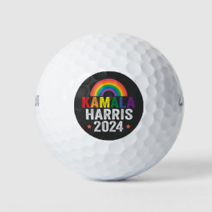 Kamala Harris 2024 Lgbtq Wahlpräsident Golfball
