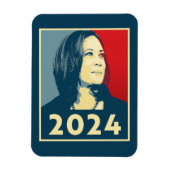 Kamala Harris 2024 Magnet (Vertikal)