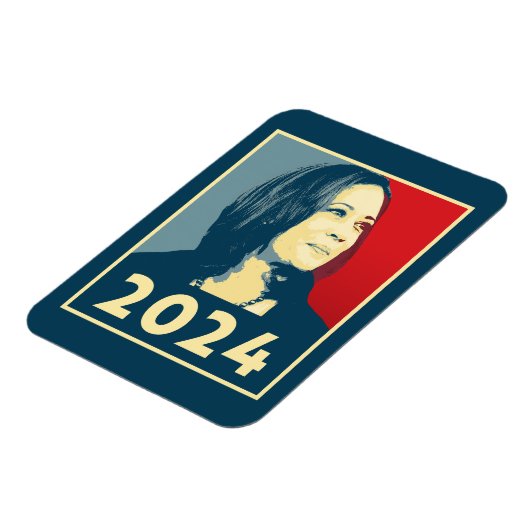 Kamala Harris 2024 Magnet (Linke Seite)