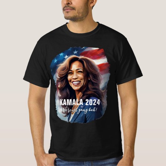 Kamala Harris 2024 Moderne Grafische Kunst Männer T-Shirt (Vorderseite)
