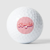 Kamala Harris 2024 Niedlich 2024 Wahl Golfball (Vorderseite)