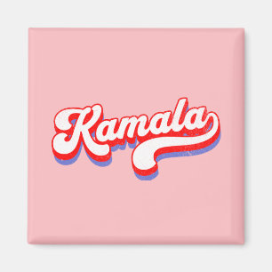 Kamala Harris 2024 Niedlich 2024 Wahl Hot Pink Magnet