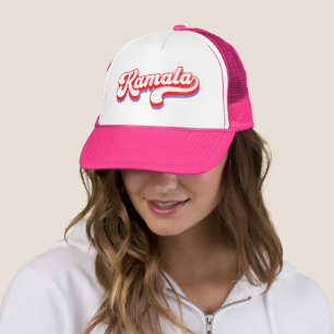Kamala Harris 2024 Niedlich 2024 Wahl Hot Pink Truckerkappe