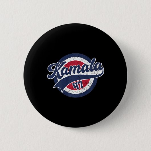 Kamala Harris 2024 Präsident 47 USA 2024 E Button (Vorderseite)