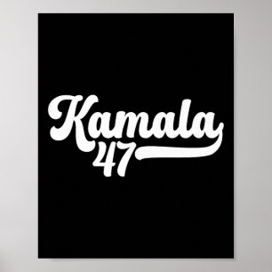 Kamala Harris 2024 Präsident 47 USA 2024 E Poster