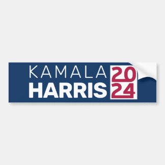 Kamala Harris 2024 Präsident American Flag Vintag Autoaufkleber
