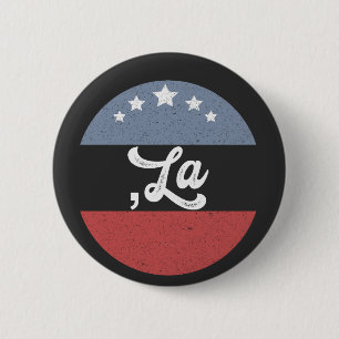 Kamala Harris 2024 Präsident Comma La Funny Button