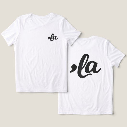 Kamala Harris 2024 Präsident Comma La Funny Tri-Blend Shirt (Design Vorderseite & Rückseite)