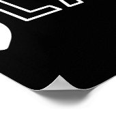 Kamala Harris 2024 Präsident Comma Poster (Ecke)