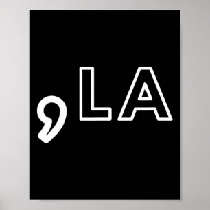 Kamala Harris 2024 Präsident Comma Poster
