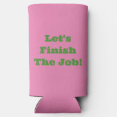 Kamala Harris 2024 Präsidentschaftskampagne Selters Dosenkühler (Rückseite)